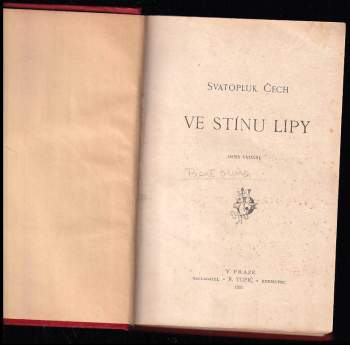 Svatopluk Čech: Ve stínu lípy + Písně otroka + Legenda o svatém Prokopu + Výbor čtrnácti pohádek bratří Grimmův