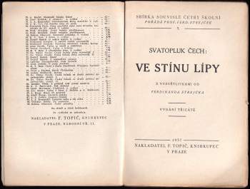 Svatopluk Čech: Ve stínu lípy