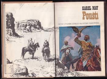 Karl May: Ve stínu Padišáha 1 - 6 - KOMPLETNÍ SÉRIE - Pouští + Divokým Kurdistánem + Z Bagdádu do Cařihradu + V Balkánských roklinách + Zemí Škipetarů + Žut : Díl 1-6