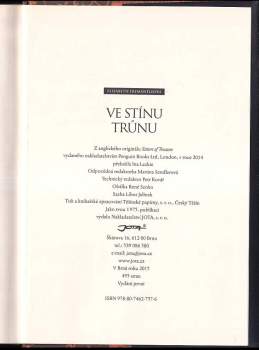 Elizabeth Fremantle: Ve stínu trůnu