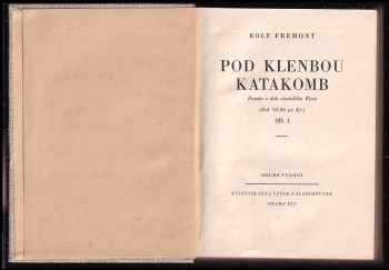 Rolf Fremont: Ve stínu věčnosti I. + II. díl