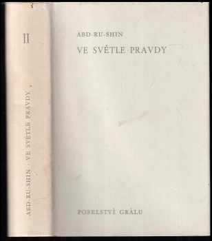 Abd-ru-shin: Ve světle pravdy