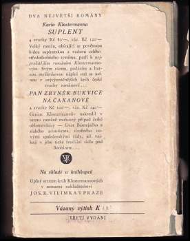 Karel Klostermann: Ve světlech a stínech Babelu