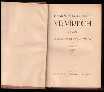 Henryk Sienkiewicz: Ve vírech