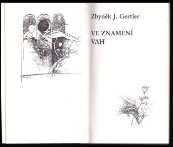 Zbyněk J Gertler: Ve znamení Vah