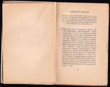 Karel Čapek: Věc Makropulos