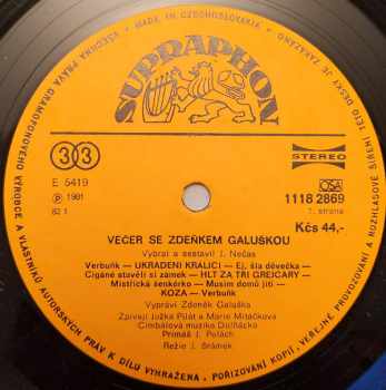 Zdeněk Galuška: Večer Se Zdeňkem Galuškou