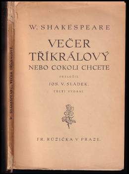 Večer tříkrálový nebo Cokoli chcete