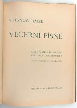 Vítězslav Hálek: Večerní písně