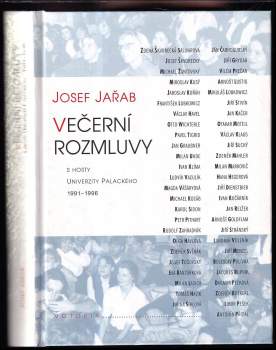 Josef Jařab: Večerní rozmluvy s hosty Univerzity Palackého 1991-1996