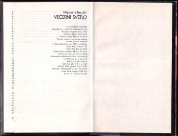 Stephan Hermlin: Večerní světlo