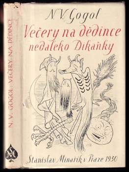 Večery na dědince nedaleko Dikaňky