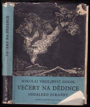 Večery na dědince nedaleko Dikaňky