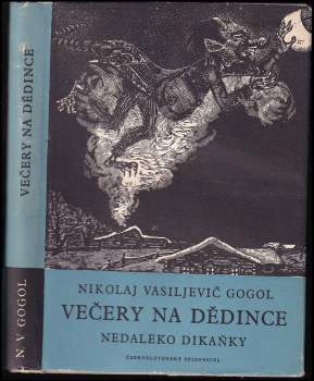 Večery na dědince nedaleko Dikaňky