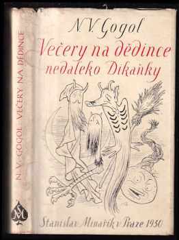 Večery na dědince nedaleko Dikaňky