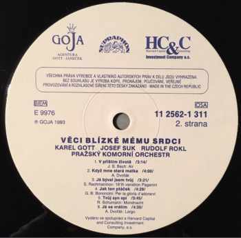 Karel Gott: Věci Blízké Mému Srdci