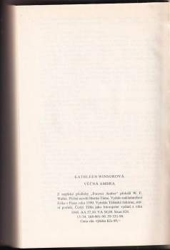 Kathleen Winsor: Věčná Ambra