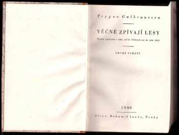 Trygve Gulbranssen: Věčně zpívají lesy
