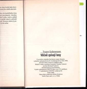 Trygve Gulbranssen: Věčně zpívají lesy
