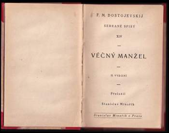 Fedor Michajlovič Dostojevskij: Věčný manžel
