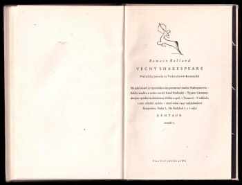 Romain Rolland: Věčný Shakespeare