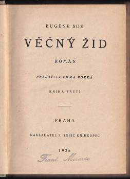Eugène Sue: Věčný žid