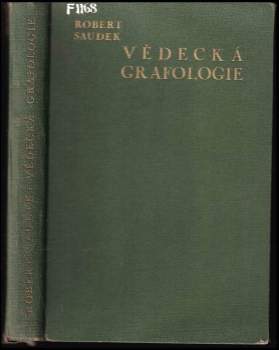 Robert Saudek: Vědecká grafologie