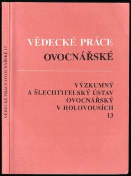 Vědecké práce ovocnářské