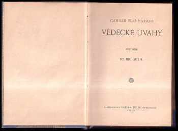 Camille Flammarion: Vědecké úvahy