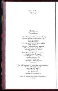 Julian Barnes: Vědomí konce