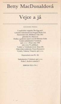 Betty MacDonald: Vejce a já