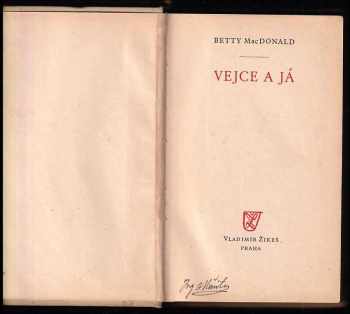 Betty MacDonald: Vejce a já