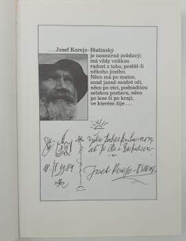 Josef Korejz-Blatinský: Vejchysty do říše baječin