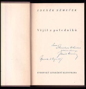 Zdeněk Němeček: Vějíř z poledníků