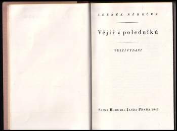 Zdeněk Němeček: Vějíř z poledníků