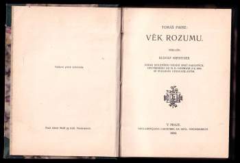 Thomas Paine: Věk rozumu