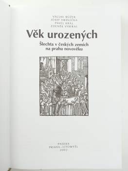 Václav Bůžek: Věk urozených