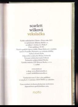 Wilková Scarlett: Vekslačka