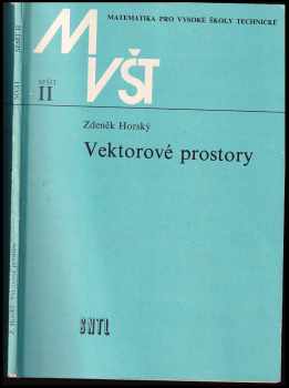Vektorové prostory
