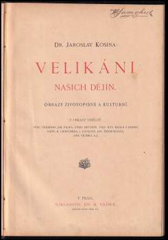 Jaroslav Kosina: Velikáni našich dějin