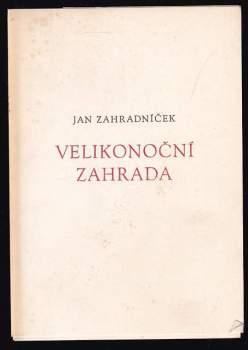 Velikonoční zahrada
