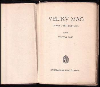 Viktor Dyk: Veliký mág