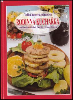 Velká barevná obrazová rodinná kuchařka
