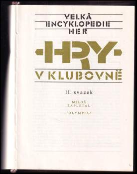 Miloš Zapletal: Velká encyklopedie her