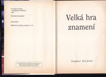 Dagmar Kludská: Velká hra znamení