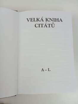 Velká kniha citátů
