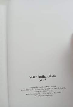 Velká kniha citátů