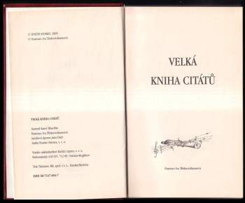 Iva Karasová-Třísková: Velká kniha citátů