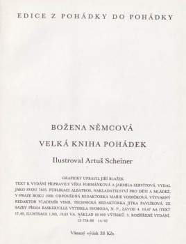 Božena Němcová: Velká kniha pohádek