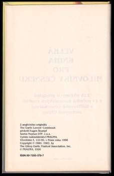 Velká kniha pro milovníky česneku